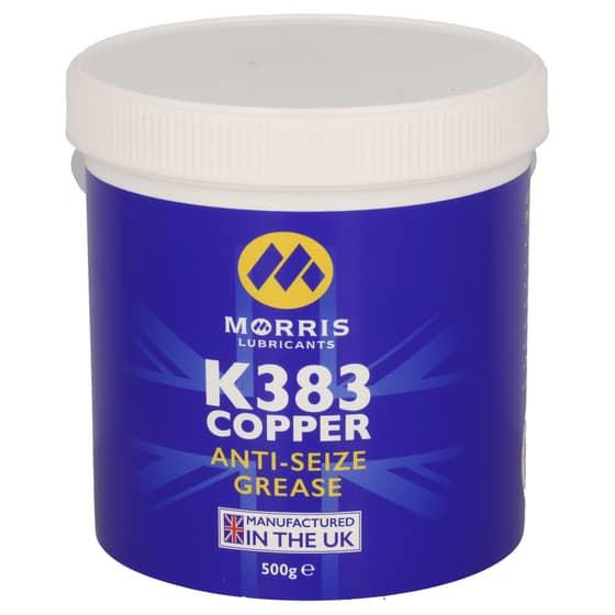 Morris K383 Copper Grease Anti Seize Copaslip High Temperature Compound 500g Tub
