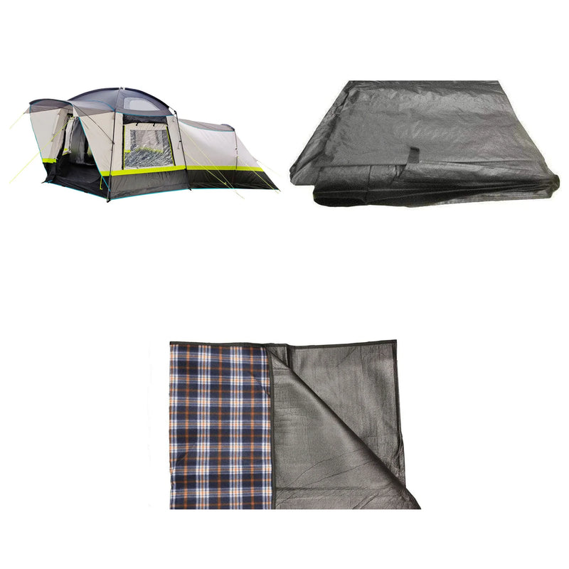 Olpro Hive - 6 Person Poled Tent (Ripstop) - OL211 + Hive / Hive Breeze Bundle
