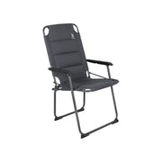 Bo-Camp Chair Copa Rio Air xl Padded Aluminium Grey Bo-Camp - UK Camping And Leisure