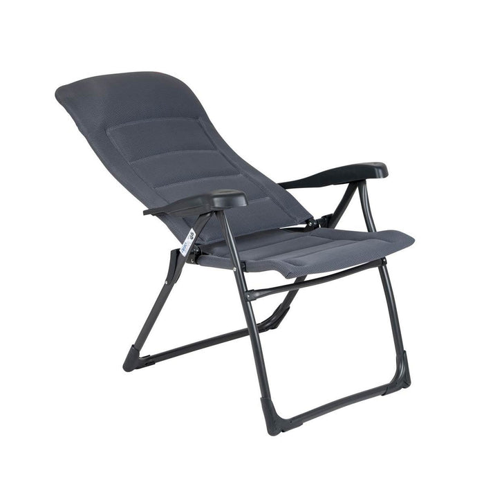 Crespo Chair AP/215 Air Deluxe Grey Crespo - UK Camping And Leisure