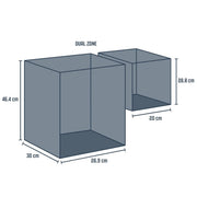 Outwell Arctic Frost 55 Coolbox Black & Grey - Image 12 of 12 | Camping > Food And Drink > Cool Boxes & Coolbags… | UK Camping and Leisure