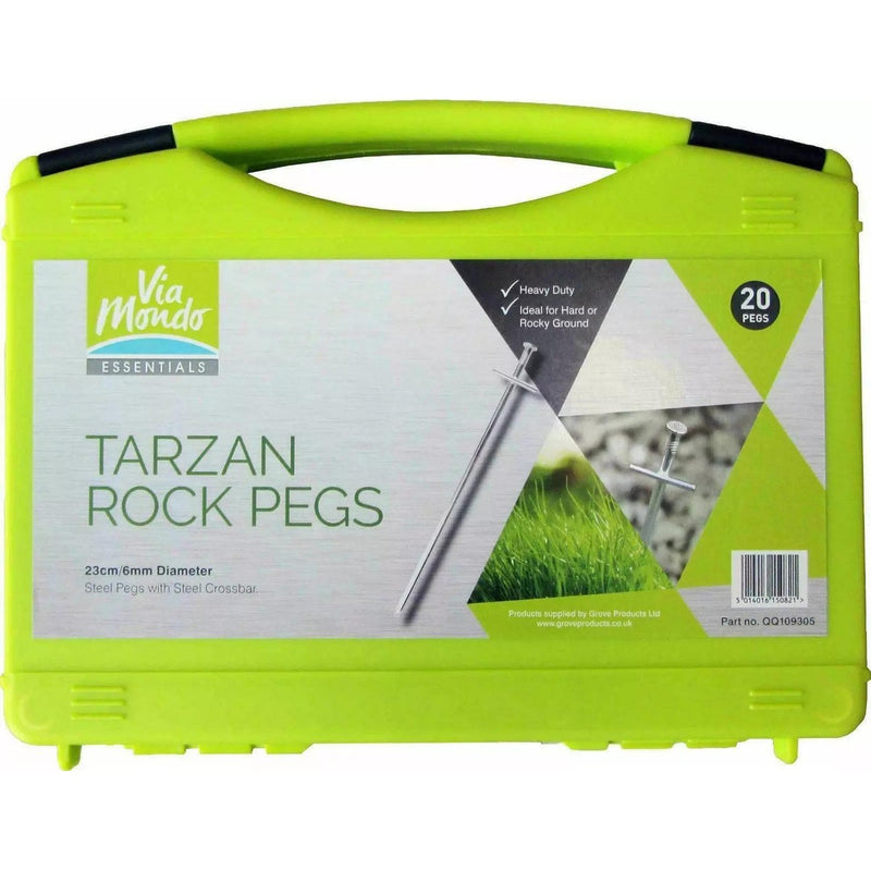 Via Mondo Tarzan Tent / Awning Hardstanding Rock Peg Set UK Camping And Leisure - UK Camping And Leisure