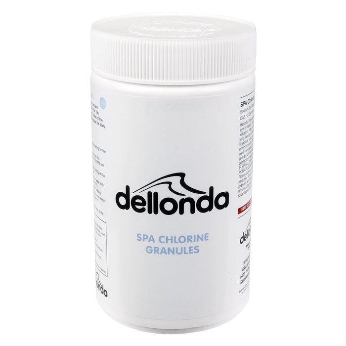 Dellonda Chlorine Granules for Hot Tubs/Spas & Swimming Pools 1kg DL50 Dellonda - UK Camping And Leisure