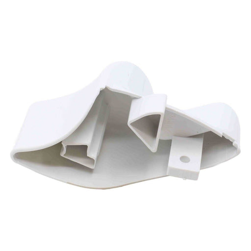 Fiamma F65 R/H Pelmet End Cap Polar (98655 428) Fiamma - UK Camping And Leisure