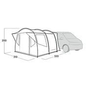 Easy Camp Reine Driveaway Awning Campervan Low (180-200cm) - View 11