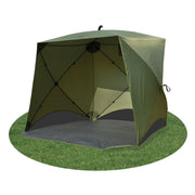 Quest Screen House 4 Mini pop up Gazebo Green Quest - UK Camping And Leisure