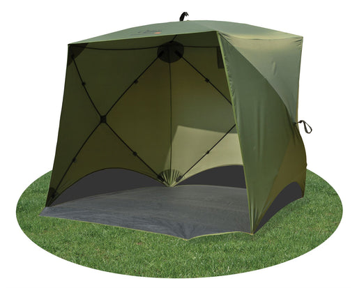 Quest Screen House 4 Mini pop up Gazebo Green Quest - UK Camping And Leisure