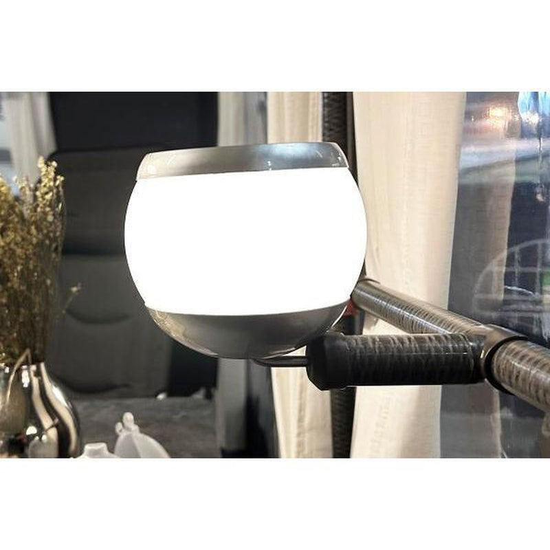 Solar-driven light for windscreens (2 pcs)