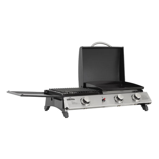 Dellonda 3 Burner Stainless Steel Portable Gas Plancha/Grill 8.5kW Dellonda - UK Camping And Leisure