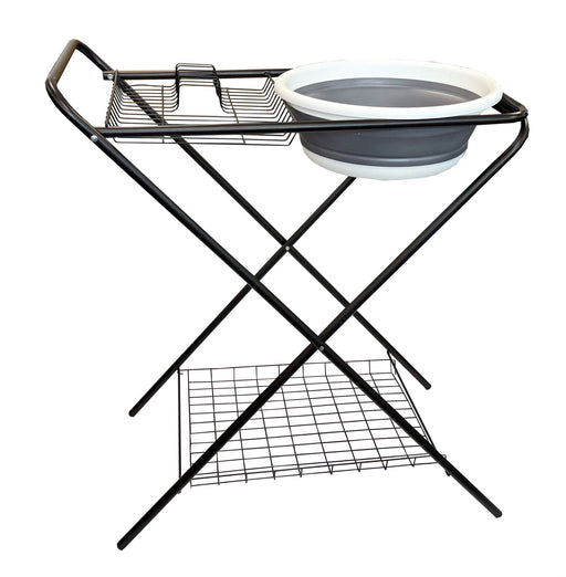 Quest Chudleigh Camping Washing up Stand with bowl Quest - UK Camping And Leisure