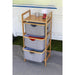 Bo-Camp Urban Collection Cabinet Selsdon Pullout Baskets Bo-Camp - UK Camping And Leisure