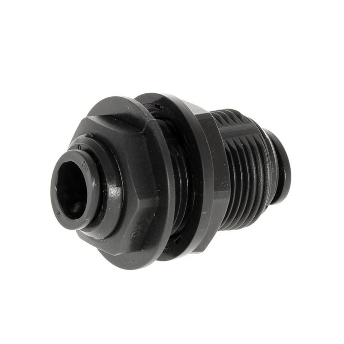 12mm Push Fit Equal Bulkhead Connector W4 - UK Camping And Leisure