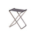 Crespo Stool/Footrest AL/301 Dark Grey Crespo - UK Camping And Leisure