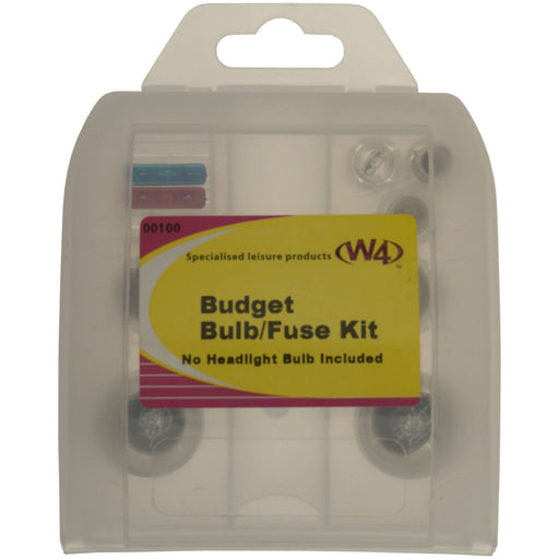 W4 Budget Bulb/Fuse Kit 00100 W4 - UK Camping And Leisure