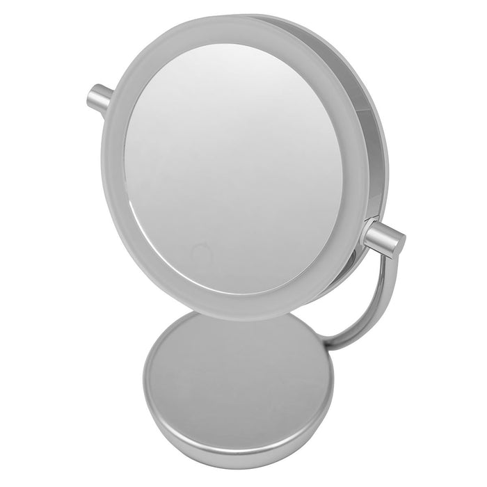 Dellonda Freestanding Double-Sided LED Vanity Mirror 7.5" DH3 Dellonda - UK Camping And Leisure