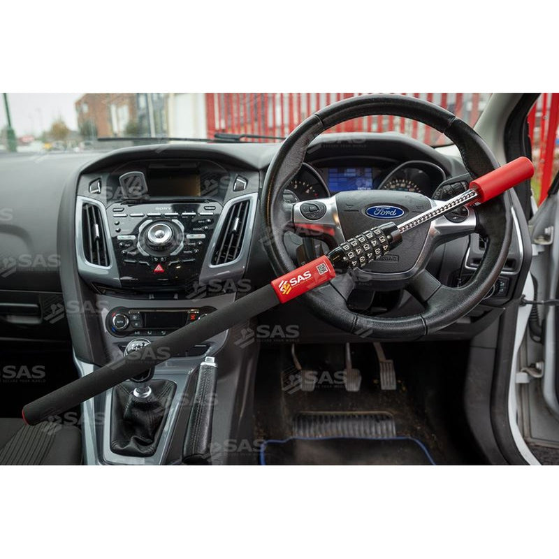 SAS Security Products SAS SAS Combi Steering Wheel Lock - Image 3 of 9 | UK Camping and Leisure