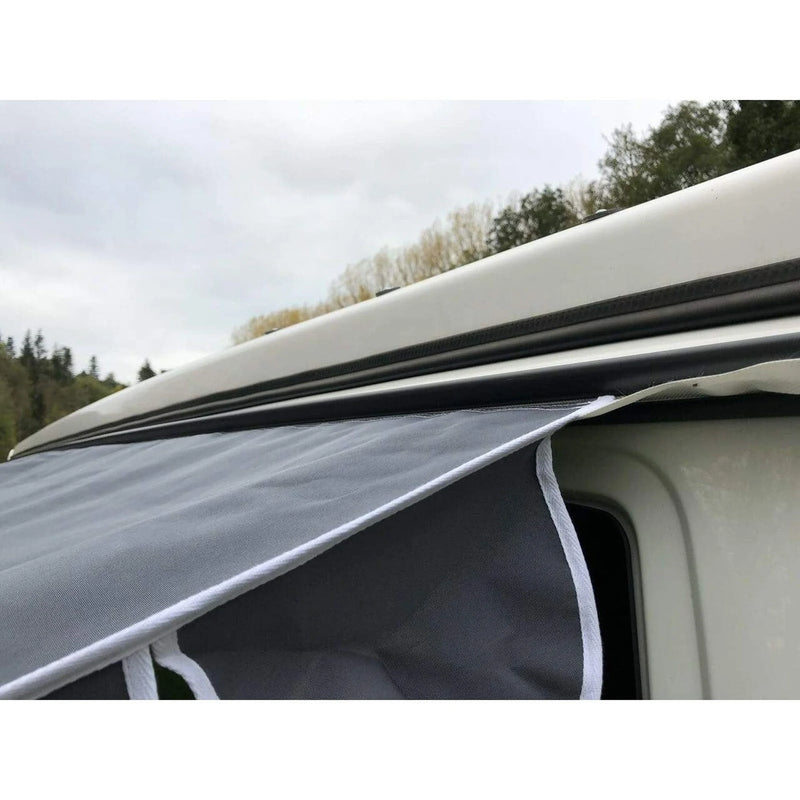 Olpro Retro Campervan Shade Canopy - Charcoal 260cm x 260cm