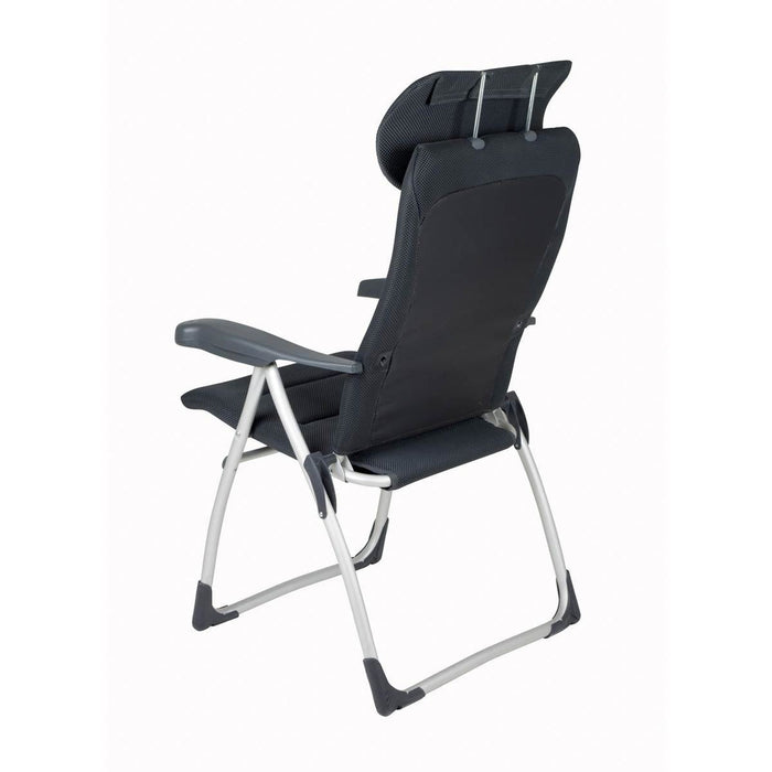 Crespo Chair AA/215 Air Elite Compact Grey Crespo - UK Camping And Leisure