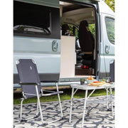 Bo-Camp Chair Copa Rio L Aluminium Graphite Bo-Camp - UK Camping And Leisure