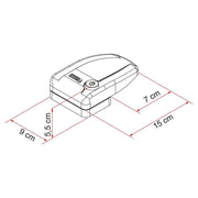 Fiamma Safe Door Frame Grey (08022-01G) Fiamma - UK Camping And Leisure
