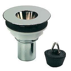 Grove Sink Waste S/Steel Top 3/4" 0 Caravan Stuff 4 U - UK Camping And Leisure