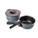 Bo-Camp Cookware Set Trekking 5 Pieces Aluminium Bo-Camp - UK Camping And Leisure