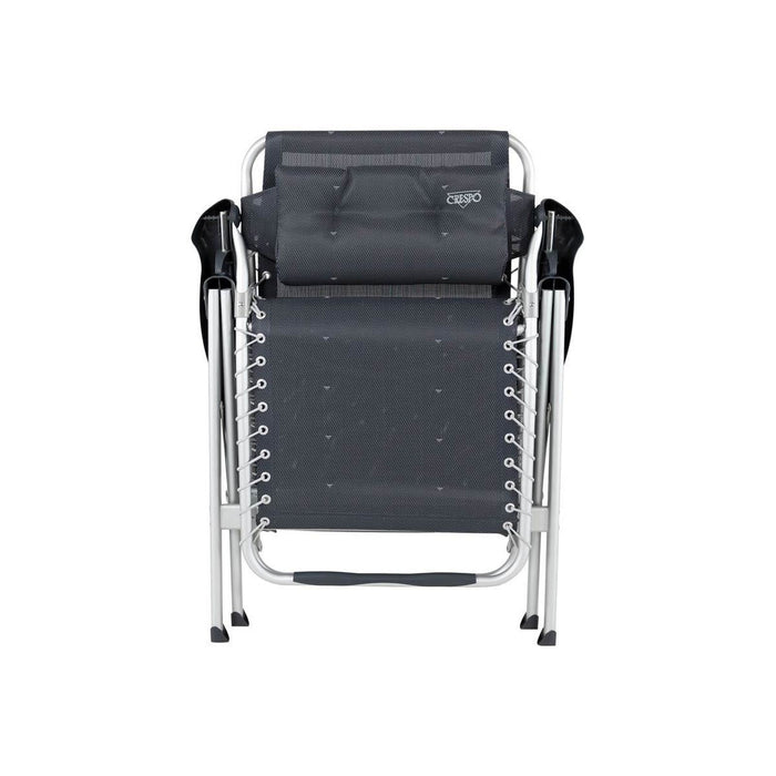 Crespo Zero Gravity Chair AL/232 Dark Grey Crespo - UK Camping And Leisure
