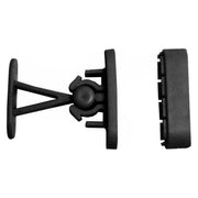 Static Caravan Door Catch/Retainer Black STATIC Nova - UK Camping And Leisure