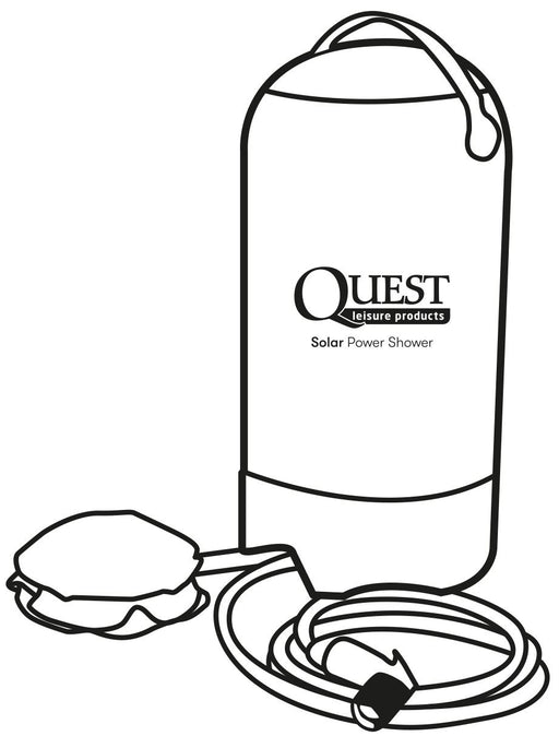 Quest Solar Power Shower Quest - UK Camping And Leisure