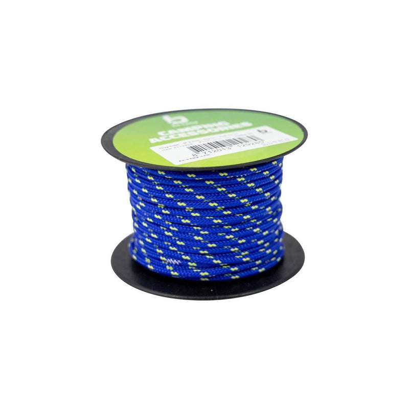 Bo-Camp Cord Dia 3mm Roll 20 Metres Blue Bo-Camp - UK Camping And Leisure