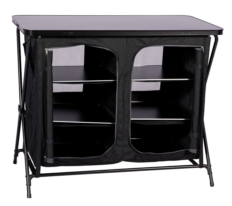 Quest Wooky Hole Camping Cupboard (black) Quest - UK Camping And Leisure