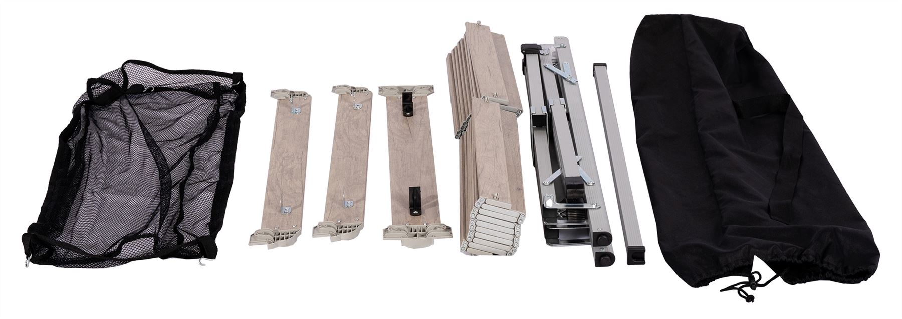 Quest Elite Neagh Slatted Light Wood Camping Table Quest - UK Camping And Leisure