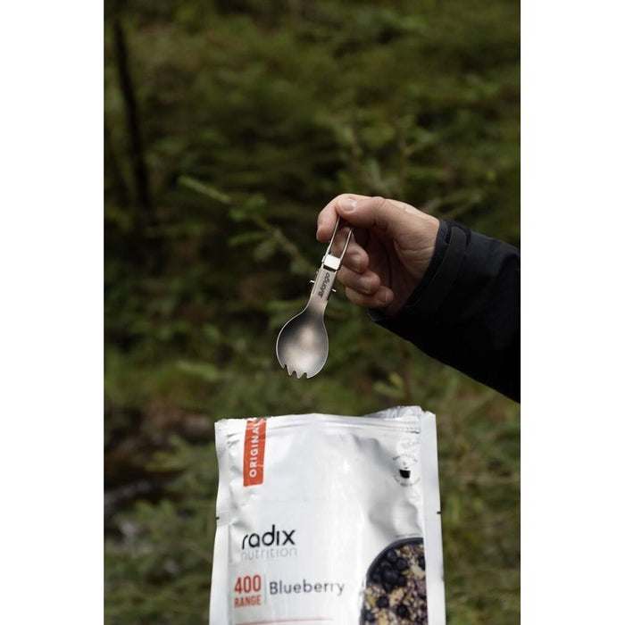 Vango Titanium Folding Spork Titanium Vango - UK Camping And Leisure