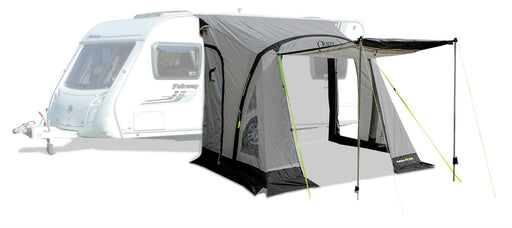 Quest Falcon Pro 260 Air Porch Caravan Awning Grey Quest Leisure - UK Camping And Leisure