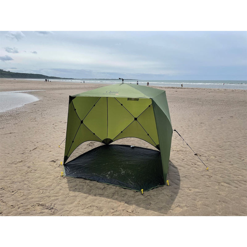 Quest Screen House 4 Mini pop up Gazebo Green Quest - UK Camping And Leisure
