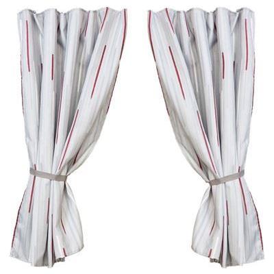 Fiamma 3 Pairs Of Curtains In Smoke Grey  For Privacy Enclosure 98655A483 98655A483 UK Camping And Leisure