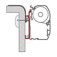 Fiamma 400cm Adapter Bracket Fiat Rapido for F45 F70 Awning Mounting 98655-399