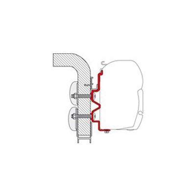 Fiamma 450cm Adapter Bracket Hymer Camp for F45 F70 Awning Mounting 98655-275 Nova - UK Camping And Leisure