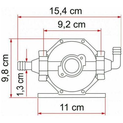 Fiamma A20 Expansion Tank - Accumulator Tank - Caravan / Motorhome / Boat 02478-01- Fiamma - UK Camping And Leisure