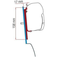 Fiamma Adapter Brackets Ford Custom Nugget for F45 F70 Awnings 98655Z023