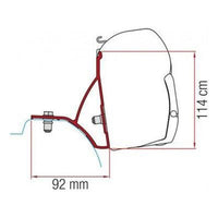Fiamma Adapter Brackets Trafic Vivaro NV300 Talento for F45 F70 Awning 98655Z021