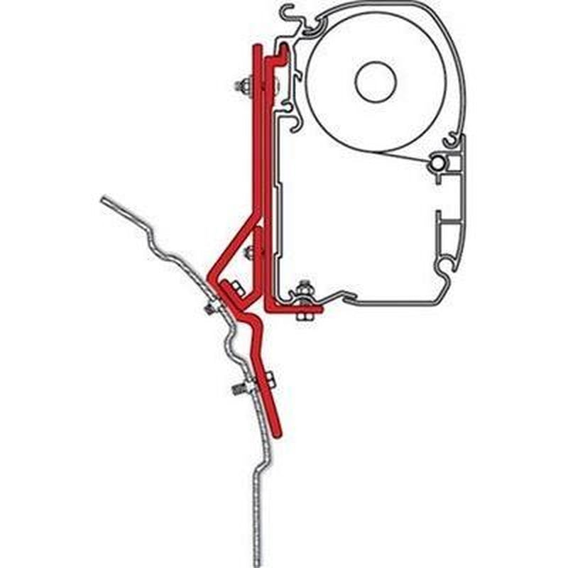 Fiamma Adapter Brackets Volkswagen T4 and T4 Lift Roof for F45 F70 Awning Fiamma - UK Camping And Leisure