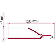 Fiamma Adaptor B Bracket for F45 F70 Awning Motorhome Caravan 02096-01 Fiamma - UK Camping And Leisure