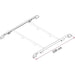 Fiamma Aluminium 3M 2 Bars Roof Rail Luggage Carrier System Motorhome Campervan 05516-01- Fiamma - UK Camping And Leisure