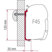 Fiamma As300 Adaptor Bracket For F45 F70 Awning Motorhome Caravan Fitting Kit 98655-503 Fiamma - UK Camping And Leisure