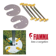 Fiamma Awning Leg Fixing Plate Kit Fiamma - UK Camping And Leisure