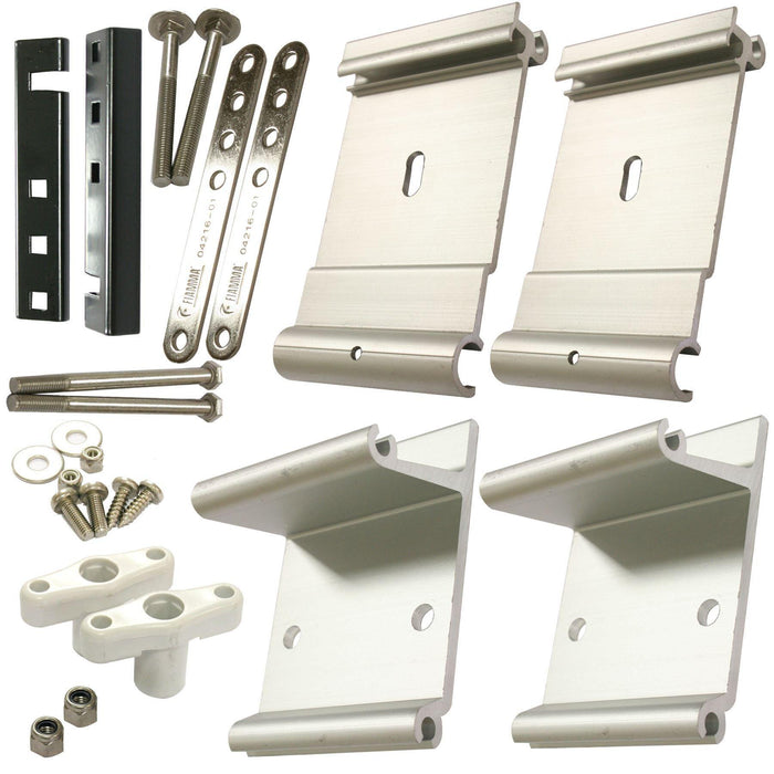 Fiamma Awning Mounting Brackets Kit Auto Adapter For Roof Rails And Roof Bars 98655-310 - UK Camping And Leisure