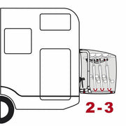 Fiamma Bike Cover S Upto 4 Bikes & Sign Pocket Motorhome/Camper 08208A01- 08208A01- Fiamma - UK Camping And Leisure
