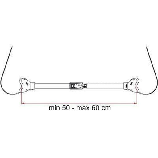 Fiamma Bike Frame Adaptor for Carry Bike Non Standard Cyles BMX Ladies 06602-01 Nova - UK Camping And Leisure