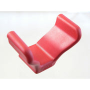 FIAMMA BIKE RACK END CAP IN RED for cycle rack rails end cap V shape 98656-079 Nova - UK Camping And Leisure